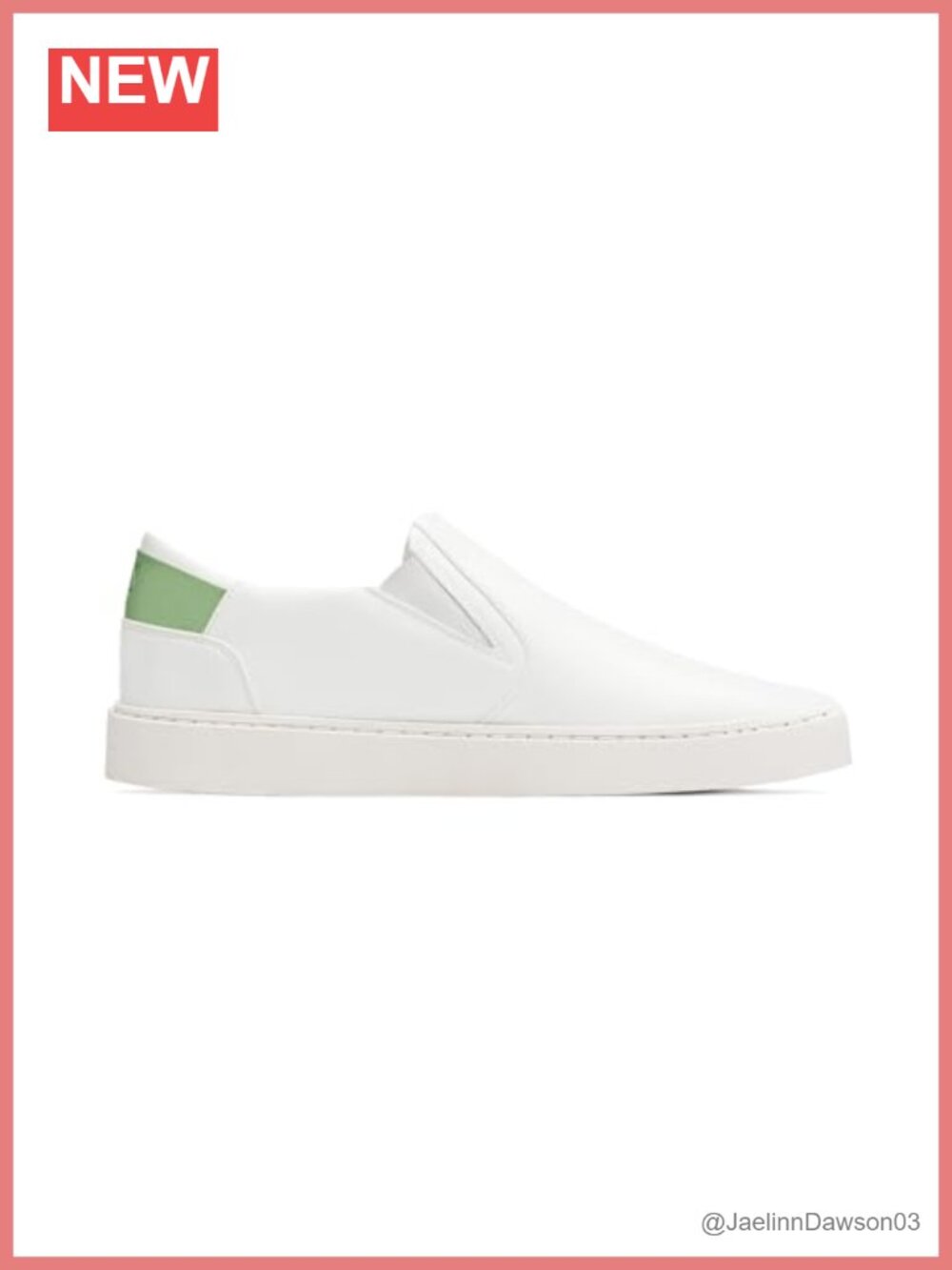 Women's Slip On Sneakers Sustainable Vegan Bio-Leather Water-Resistant